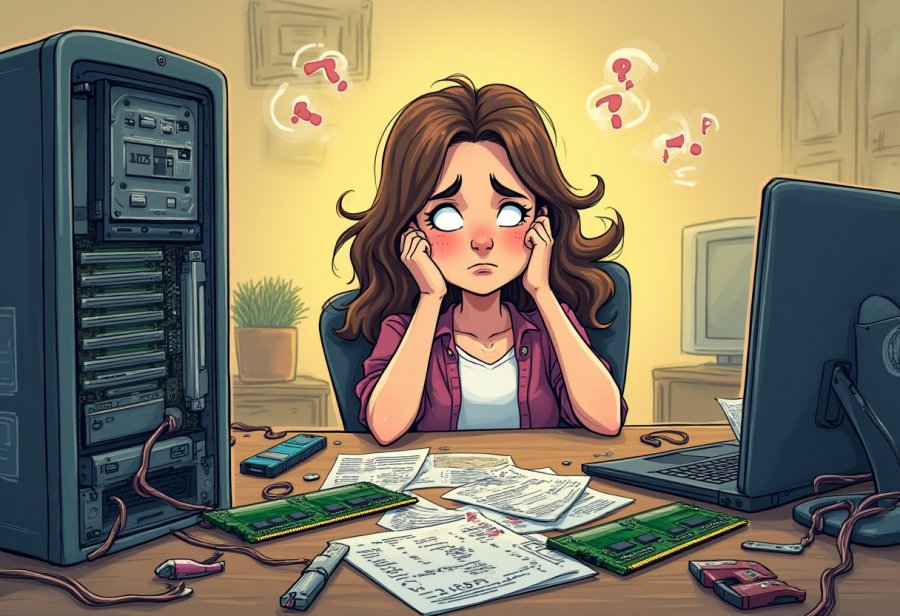 Mastering DIY Computer Upgrades Amid the Chaos