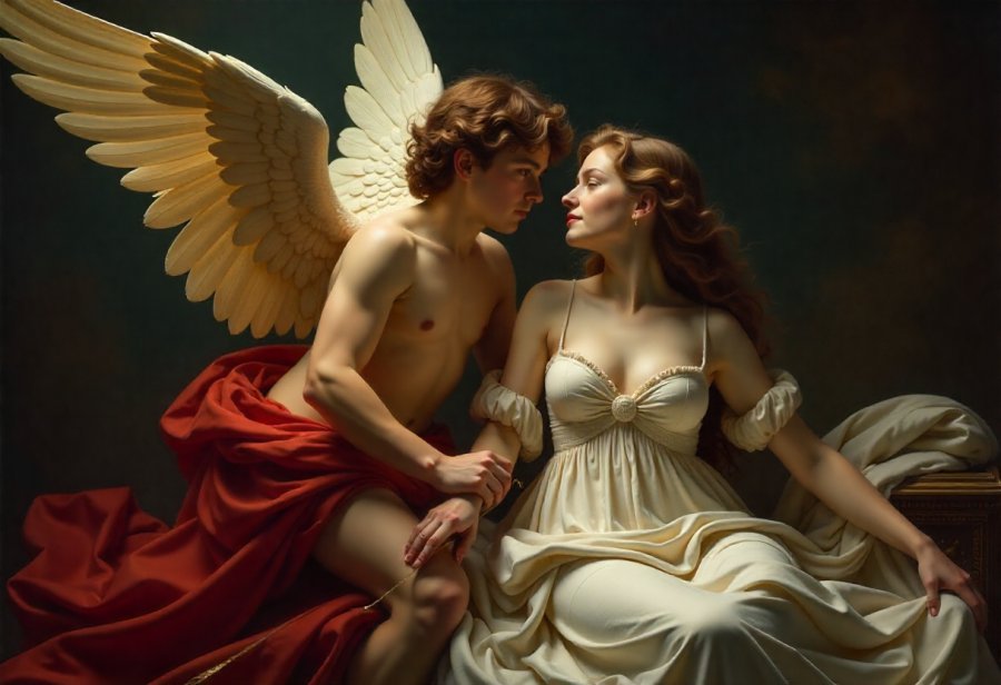 Can love withstand divine trials and mortal doubts