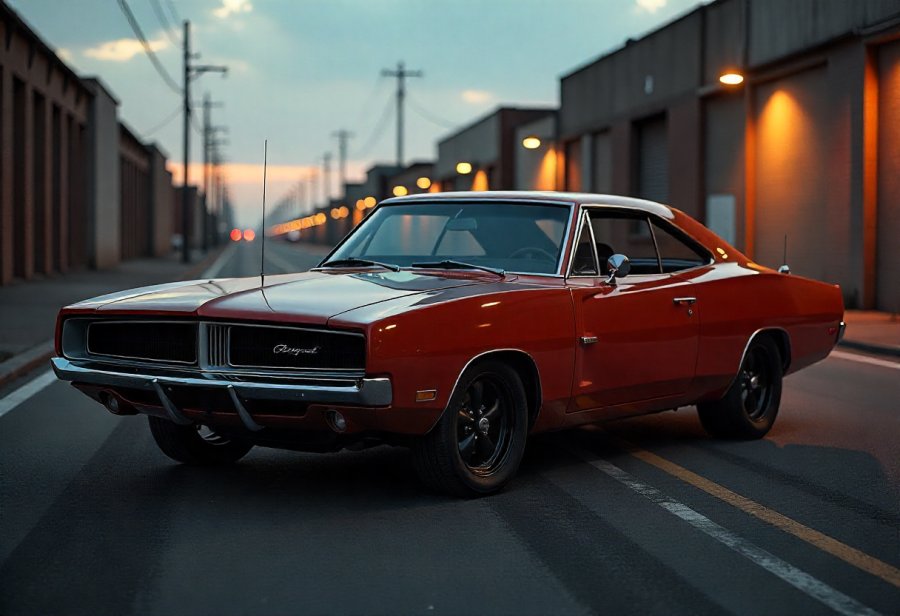 Unleash the Primal Power and Rebellion of the Dodge Charger