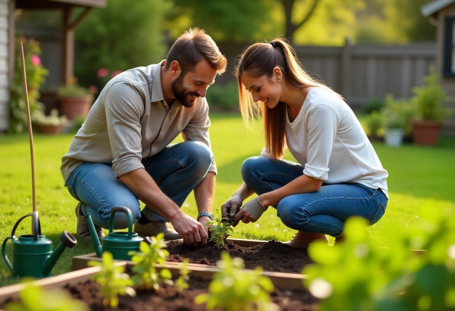 Planting Hope Through Shared Gardens in a Digital Age